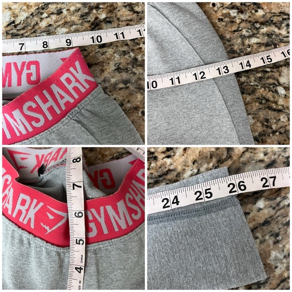 Gymshark Seamless Contour Flex Legging Women XS Grey Low Rise Athletic Yoga - Picture 4 of 7